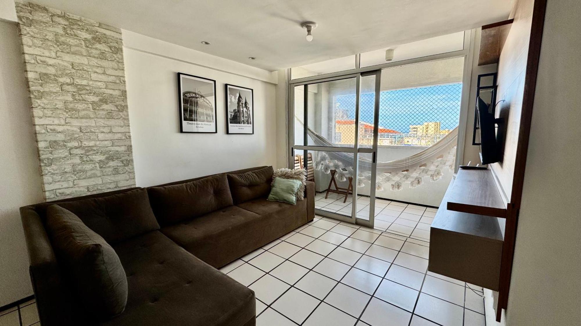 Apartamento Praia De Iracema Com Vista Mar Форталеза Экстерьер фото